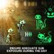 Halloween Outdoor Decorations – 7-Pack Glow-in-the-Dark Pumpkin, Skeleton, and Black Cat Yard Signs with Stakes, Waterproof Halloween Silhouette Lawn Decor for Home, Kids, and Parties